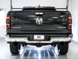 RAM 1500 Performance Exhaust - Rear - AWE Tuning - Cat Back Dual Rear Exit 0FG - Diamond Black - `19-`21 RAM 1500 Performance Exhaust - Rear - AWE Tuning - Cat Back Dual Rear Exit 0FG - Diamond Black - `19-`21